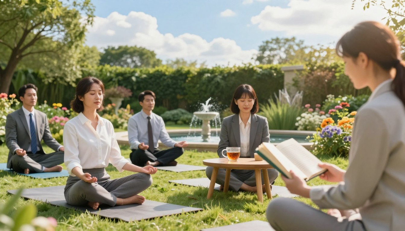 Balanced daily routine for wellness